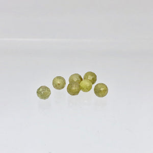 3 Green Grossular Garnet Faceted Round Beads, Green, 5.5mm, 3 beads, 5753 - PremiumBead Alternate Image 8