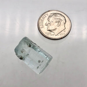 One Rare Natural Aquamarine Crystal | 17x9x9mm | 14.755cts | Sky blue | - PremiumBead Alternate Image 8