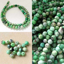 Load image into Gallery viewer, Mojito Minty Green Turquoise 5.5mm Round Bead Strand 107415 - PremiumBead Alternate Image 4
