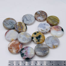 Load image into Gallery viewer, Ocean Jasper Teardrop | 34x24x8 to 40x26x11 | Multi-color | 14 Beads }
