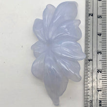 Load image into Gallery viewer, 50.6cts Exquisitely Hand Carved Blue Chalcedony Flower Pendant Bead - PremiumBead Alternate Image 7
