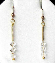 Load image into Gallery viewer, Holiday Sparkle AAA Quartz Earrings and 14Kgf 6270 - PremiumBead Alternate Image 2
