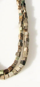 Petrified Wood Silver Leaf Agate Bead 8 inch Strand (47 to 50 Beads) 9472HS - PremiumBead Alternate Image 2