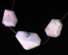 Load image into Gallery viewer, 116cts 3 Pink Peruvian Opal Desiger Pendant Beads 9862J - PremiumBead Primary Image 1
