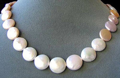 Amazing Natural Multi-Hue FW Coin Pearl Strand 104757D - PremiumBead Primary Image 1
