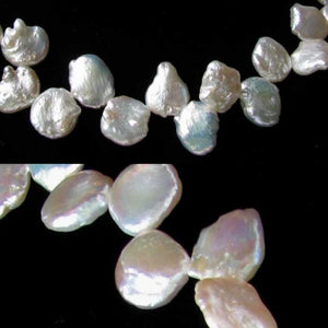 218cts Natural Rose Petal Keishi FW Pearl Strand 9458C - PremiumBead Alternate Image 2