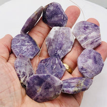 Load image into Gallery viewer, Fab Purple Flower Sodalite Pendant Bead Strand 108557
