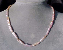 Load image into Gallery viewer, Rare Natural Pink Biwa Style FW Pearl Strand 104810 - PremiumBead Primary Image 1
