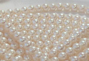 AAA Natural Wedding White Round 6.5-6mm FW Pearl Strand 104499 - PremiumBead Primary Image 1
