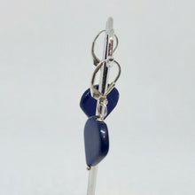 Load image into Gallery viewer, Lovely Hearts Blue Sodalite &amp; Silver Earrings 300514A - PremiumBead Alternate Image 2
