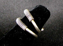 Load image into Gallery viewer, Exotic!! Double 925 Solid Sterling Silver Size 5 Ring 5835 - PremiumBead Alternate Image 2
