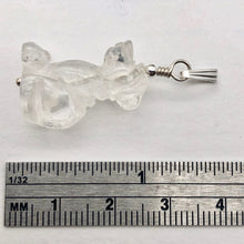 Load image into Gallery viewer, Semi Precious Stone Jewelry Faithful Dog Pendant Necklace of Quartz/Silver - PremiumBead Alternate Image 7
