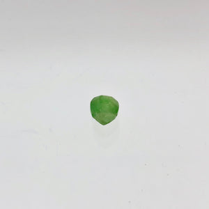 Deep Green Grossular Garnet Faceted Flat Briolette Bead, 8.5x6mm, 5131 - PremiumBead Alternate Image 4