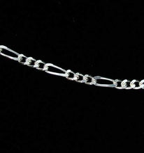 Load image into Gallery viewer, Italian! 18&quot; Silver Figaro Chain Necklace 10032B - PremiumBead Alternate Image 4
