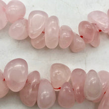 Load image into Gallery viewer, Rose Quartz Nugget Bead Strand! | 4x7x5mm to 7x12x9mm| Pink | Nugget | 90 beads| - PremiumBead Alternate Image 4
