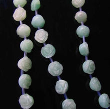 Load image into Gallery viewer, 25 Roses Carved Quartz &amp; Calcite Flower Bead Strand 110174 - PremiumBead Alternate Image 2
