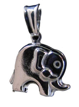Load image into Gallery viewer, Lucky Sterling Silver Elephant Charm Pendant 9966H
