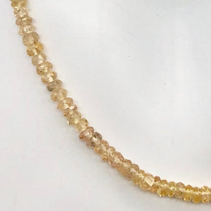 7 Natural Imperial Topaz Faceted 3mm Roundel Beads 6184 - PremiumBead Alternate Image 3