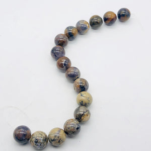 Dazzle! Purple Sage Faceted Agate | 20mm | Multi-color | Round | 3 beads | - PremiumBead Alternate Image 7