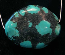 Load image into Gallery viewer, Dramatic 65cts Natural American Turquoise Pendant Bead 7544R - PremiumBead Alternate Image 2
