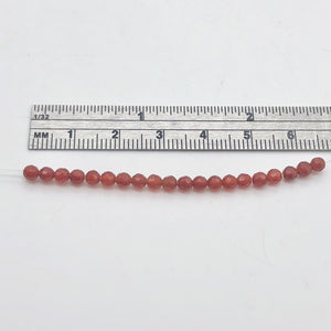 20 Luscious! Faceted 3mm Natural Carnelian Agate Beads - PremiumBead Alternate Image 4