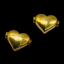 Load image into Gallery viewer, Valentine 22K Vermeil 13mm Heart Bead 009198
