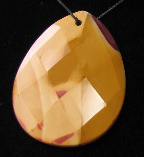 Mustard Natural Mookaite Centerpiece Bead 6730N - PremiumBead Primary Image 1