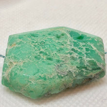 Load image into Gallery viewer, 75cts Faceted Chrysoprase Nugget Bead Huge 10134A - PremiumBead Alternate Image 3
