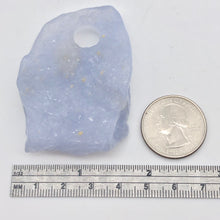 Load image into Gallery viewer, 202cts Blue Chalcedony Natural &amp; Untreated Designer Pendant Bead - PremiumBead Alternate Image 4
