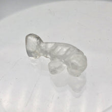 Load image into Gallery viewer, Adorable Quartz Manatee Figurine Worry-stone | 25x13x10mm | Clear - PremiumBead Alternate Image 7
