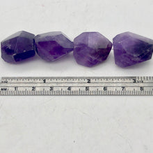 Load image into Gallery viewer, 4 Beads of Designer Natural Amethyst Faceted Beads 010420 - PremiumBead Primary Image 1
