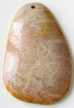 Load image into Gallery viewer, Sandy Rare Fossilized Coral 56mm Pendant Bead 9192T - PremiumBead Primary Image 1
