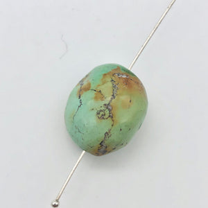 385cts 15.5" Natural USA Turquoise Pebble Beads Strand 106695C - PremiumBead Alternate Image 8