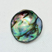 Load image into Gallery viewer, Designer! (1) Natural Abalone Shell 32x27x5 to 45x39x11mm Briolette Bead 009909 - PremiumBead Alternate Image 4
