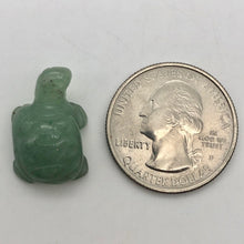 Load image into Gallery viewer, Charming 2 Carved Aventurine Turtle Beads | 21x12.5x8.5mm | Green - PremiumBead Alternate Image 10

