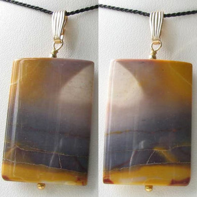 Desert Storm! Natural Mookaite & 14Kgf Pendant 504626 - PremiumBead Primary Image 1