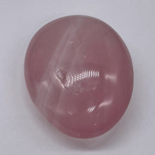 Load image into Gallery viewer, Rose Quartz Oval Meditation Worry Stone | 58x47x24 mm | Pink | 1 Stone |
