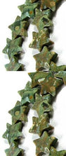 Load image into Gallery viewer, Gleam 5 Rhyolite Jasper Carved Star Beads 009466 - PremiumBead Primary Image 1
