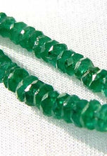 Load image into Gallery viewer, 18.2 Carats Natural Emerald Roundel Bead Strand 109485 - PremiumBead Alternate Image 3
