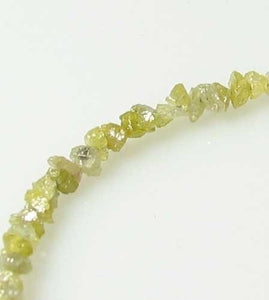 17.1cts Natural Untreated 13 inch Canary Druzy Diamond Beads 110620 - PremiumBead Alternate Image 4