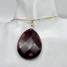 Load image into Gallery viewer, Deep Red Natural Mookaite Centerpiece 14K Gold Filled Wire Wrap Pendant
