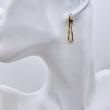 Load image into Gallery viewer, 14K Gold Chain Post Earrings | 1&quot; Long | Gold | 1 Pair |
