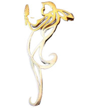 Load image into Gallery viewer, Exotic! One 7.4 Gram Silver &amp; Vermeil Corn Maiden Pin 7685

