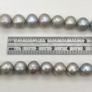 Silvery Moonlight Romance Fresh Water Pearls | 11x8-7.5x7mm | 4 Pearls | - PremiumBead Alternate Image 4