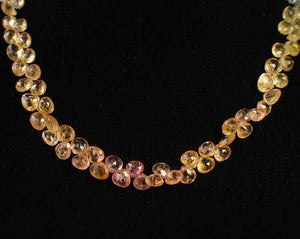 84cts Natural Imperial Topaz Faceted Bead Strand 110220 - PremiumBead Alternate Image 2