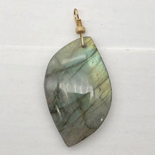 Load image into Gallery viewer, Labradorite 14K Gold Filled Drop Pendant | 1 3/8&quot; Long | Blue Green |
