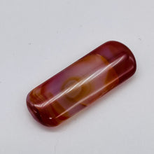 Load image into Gallery viewer, 1 Red Orange Sardonyx 41x16mm Pendant Bead 9589B
