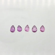 Load image into Gallery viewer, 1 AAA Natural Brilliant Pink Sapphire .6cts Briolette Bead 5899D - PremiumBead Alternate Image 8
