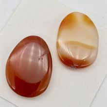Load image into Gallery viewer, Red Carnelian Briolette Pendant Beads! | 35x25mm | multi-Hue | Drop | 2 Beads | - PremiumBead Primary Image 1
