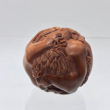 Load image into Gallery viewer, Carved &amp; Signed Horse Sphere Boxwood Netsuke - PremiumBead Alternate Image 10
